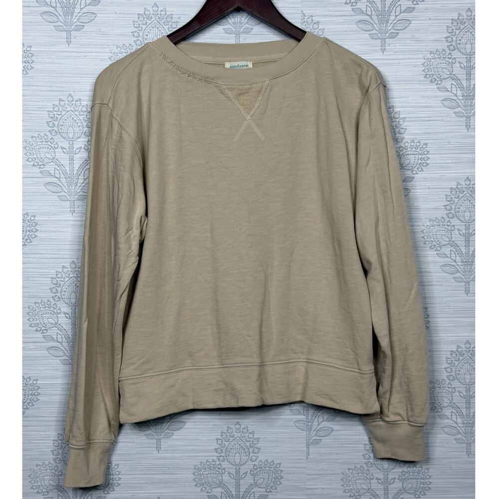 Sundance Beige Lounge Set W/ Long Sleeve Top and Drawstring / Size-XS - Picture 4 of 15